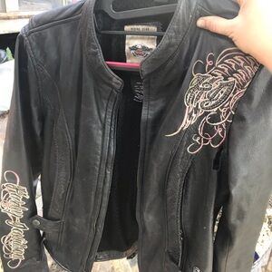 Womens Harley Davidson leather jacket